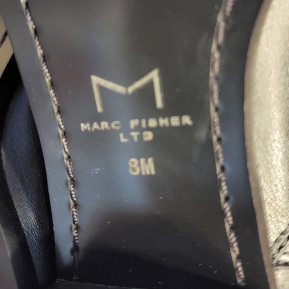 Marc Fisher Black Leather Ankle Booties with Studded Details Womens Size 8 NWOT - Picture 7 of 12